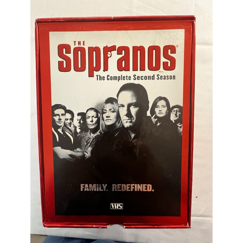 The Sopranos Complete Second Season VHS 5-Tape Box Set HBO 2001 Complete